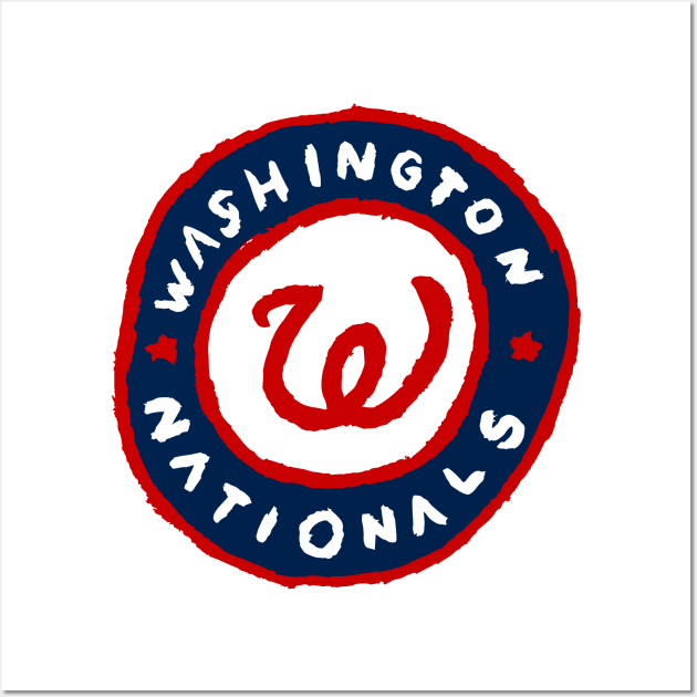 Washington Nationaaaals Wall Art by Very Simple Graph